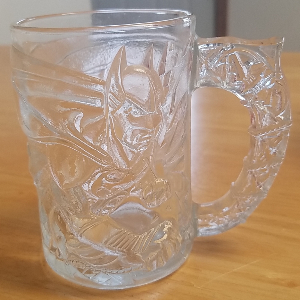 Batman Forever Glass Mug from McDonald's